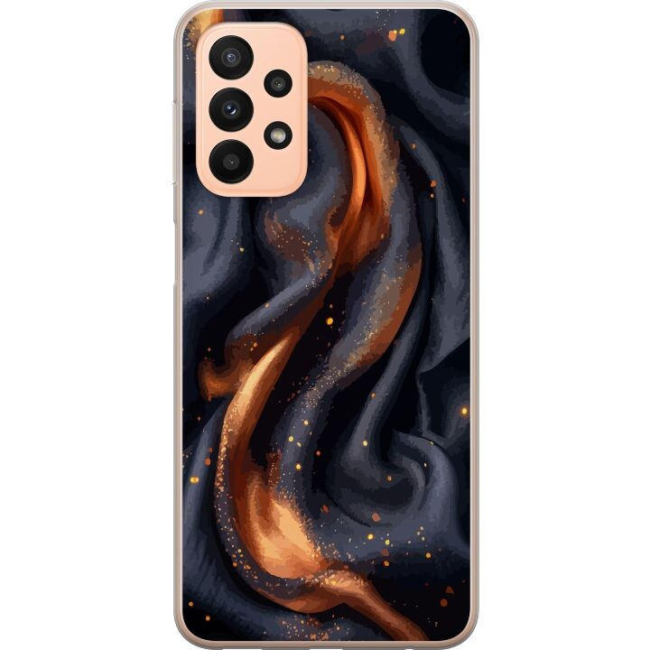 Mobile case for Samsung Galaxy A23 with Fiery silk design in the group SMARTPHONE & TABLETS / Phone cases / Samsung at TP E-commerce Nordic AB (A59040)