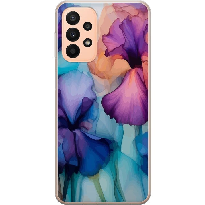 Mobile case for Samsung Galaxy A23 with Magical flowers design in the group SMARTPHONE & TABLETS / Phone cases / Samsung at TP E-commerce Nordic AB (A59042)