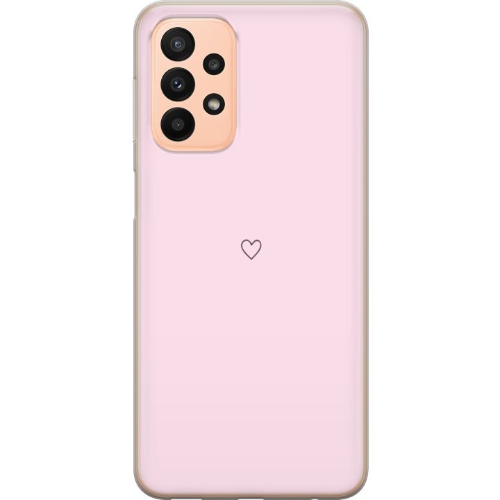 Mobile case for Samsung Galaxy A23 with Heart design in the group SMARTPHONE & TABLETS / Phone cases / Samsung at TP E-commerce Nordic AB (A59058)