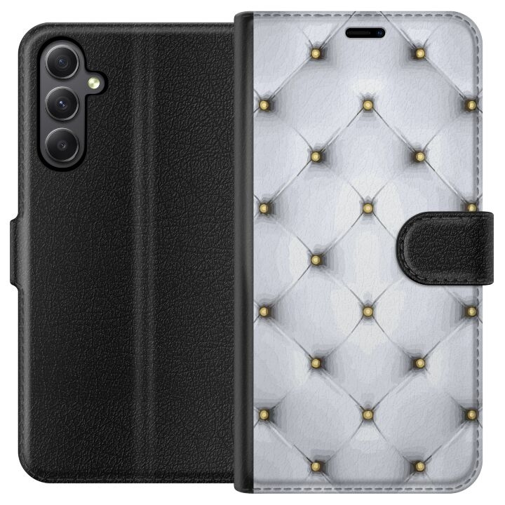 Wallet case for Samsung Galaxy A24 4G with Luxurious design in the group SMARTPHONE & TABLETS / Phone cases / Samsung at TP E-commerce Nordic AB (A59107)