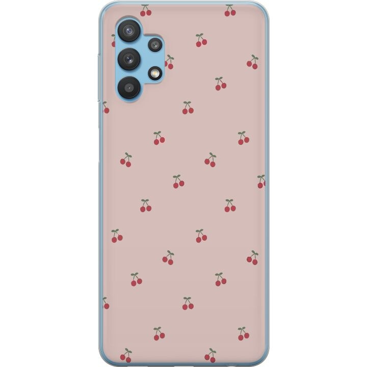 Mobile case for Samsung Galaxy A32 5G with Cherry design in the group SMARTPHONE & TABLETS / Phone cases / Samsung at TP E-commerce Nordic AB (A59235)