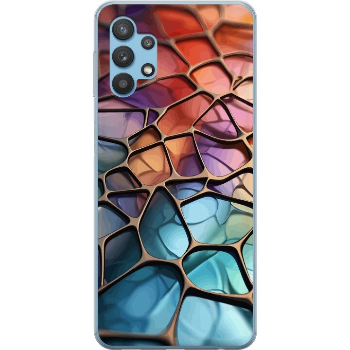 Mobile case for Samsung Galaxy A32 5G with Metallic pattern design in the group SMARTPHONE & TABLETS / Phone cases / Samsung at TP E-commerce Nordic AB (A59238)