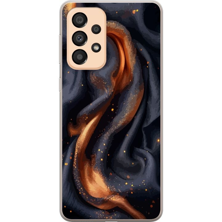 Mobile case for Samsung Galaxy A33 5G with Fiery silk design in the group SMARTPHONE & TABLETS / Phone cases / Samsung at TP E-commerce Nordic AB (A59283)