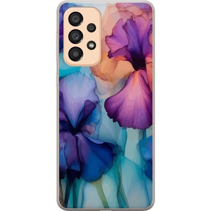 Mobile case for Samsung Galaxy A33 5G with Magical flowers design in the group SMARTPHONE & TABLETS / Phone cases / Samsung at TP E-commerce Nordic AB (A59285)