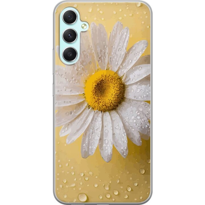 Mobile case for Samsung Galaxy A34 with Porslinsblomma design in the group SMARTPHONE & TABLETS / Phone cases / Samsung at TP E-commerce Nordic AB (A59336)