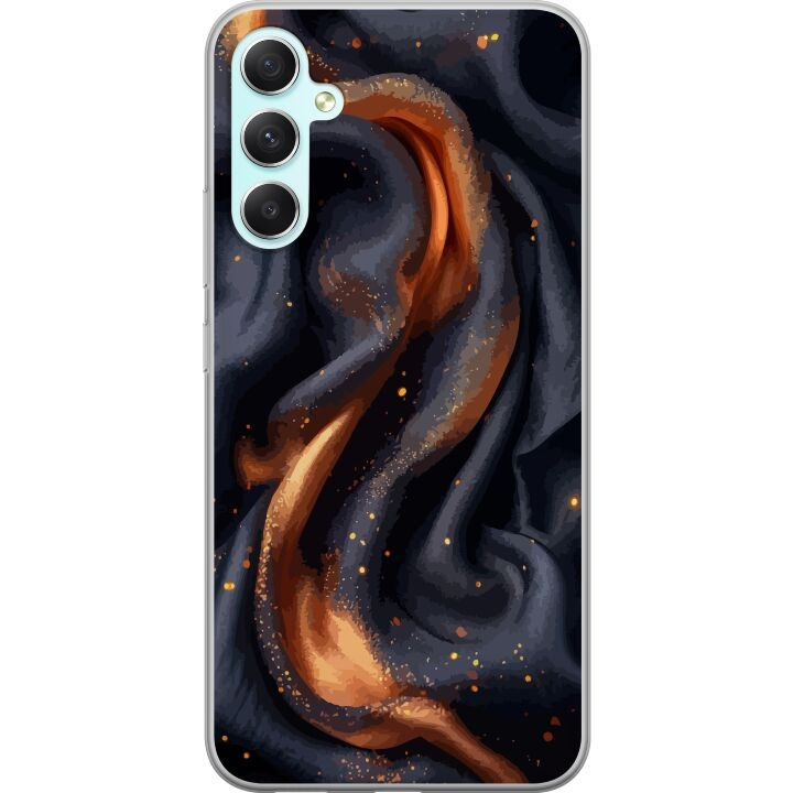 Mobile case for Samsung Galaxy A34 with Fiery silk design in the group SMARTPHONE & TABLETS / Phone cases / Samsung at TP E-commerce Nordic AB (A59337)