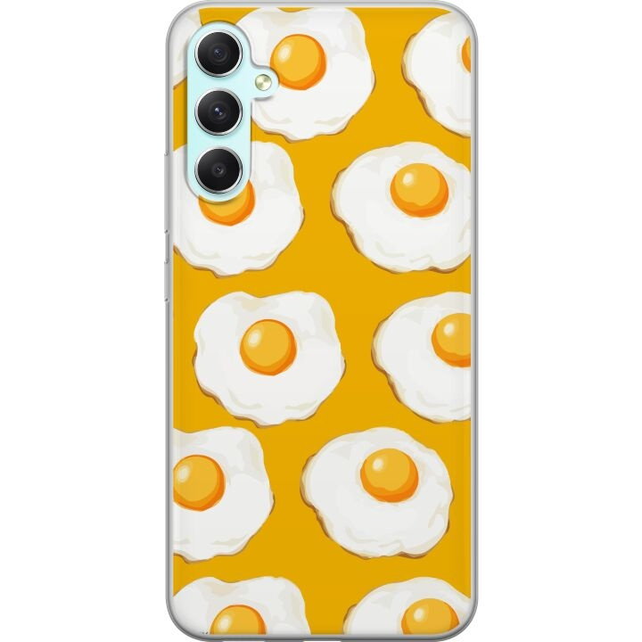 Mobile case for Samsung Galaxy A34 with Fried egg design in the group SMARTPHONE & TABLETS / Phone cases / Samsung at TP E-commerce Nordic AB (A59338)