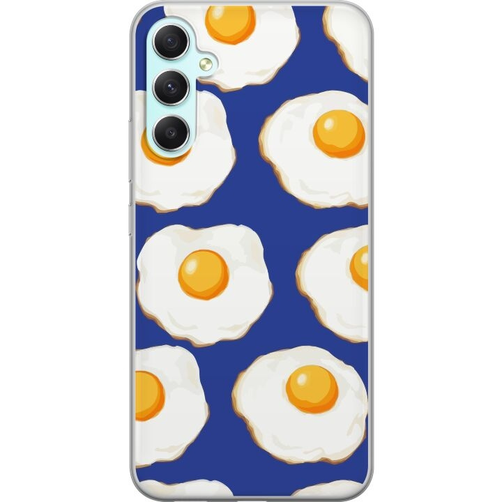 Mobile case for Samsung Galaxy A34 with Fried eggs design in the group SMARTPHONE & TABLETS / Phone cases / Samsung at TP E-commerce Nordic AB (A59342)