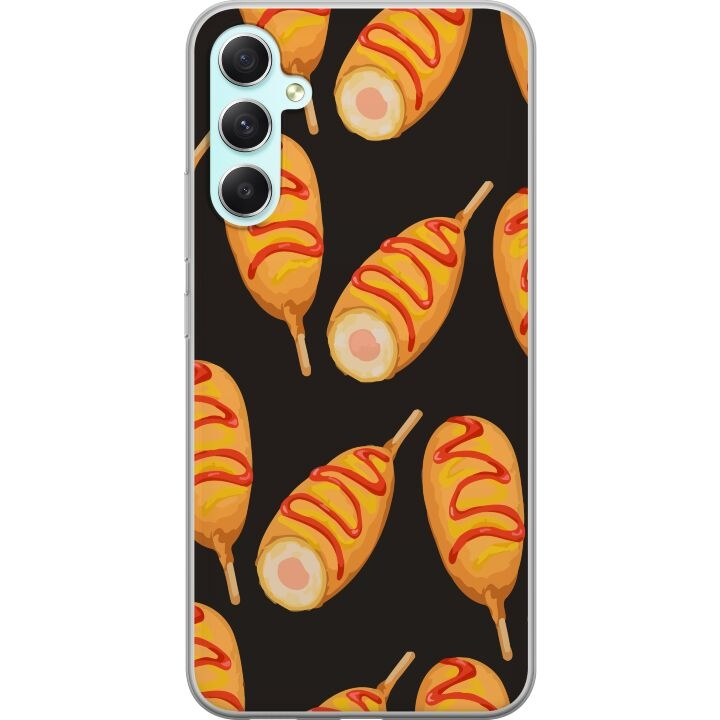 Mobile case for Samsung Galaxy A34 with Chicken drumstick design in the group SMARTPHONE & TABLETS / Phone cases / Samsung at TP E-commerce Nordic AB (A59345)