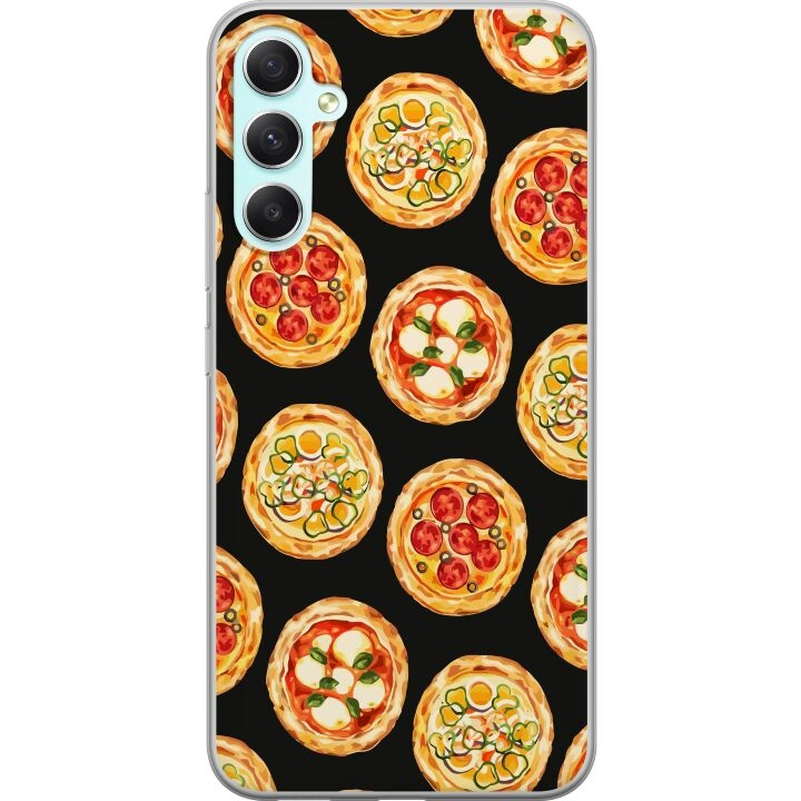 Mobile case for Samsung Galaxy A34 with Pizza design in the group SMARTPHONE & TABLETS / Phone cases / Samsung at TP E-commerce Nordic AB (A59349)