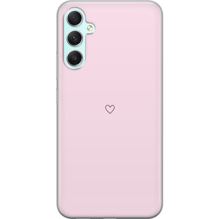 Mobile case for Samsung Galaxy A34 with Heart design in the group SMARTPHONE & TABLETS / Phone cases / Samsung at TP E-commerce Nordic AB (A59355)