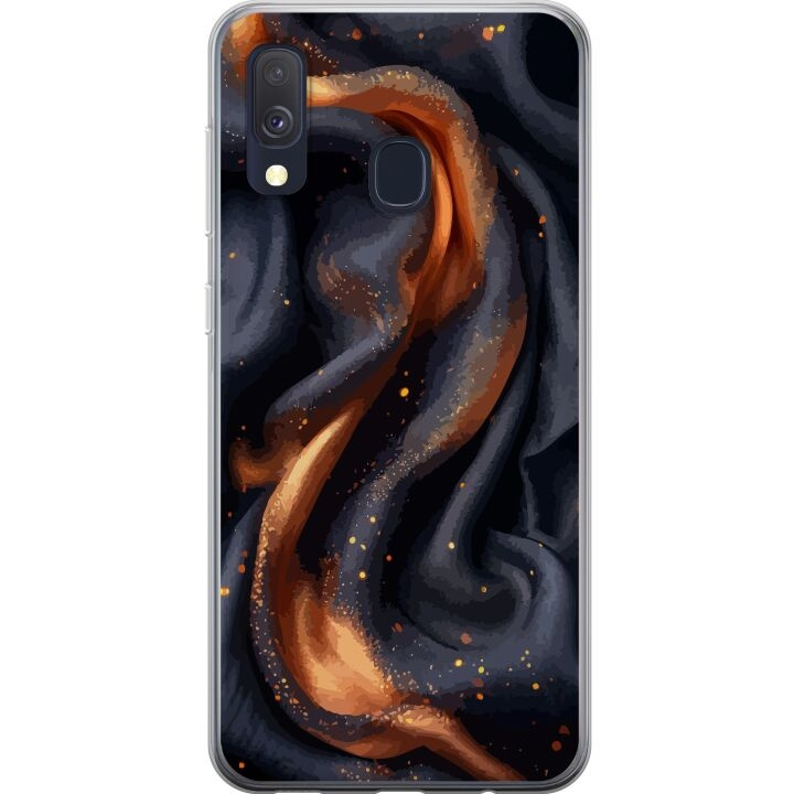 Mobile case for Samsung Galaxy A40 with Fiery silk design in the group SMARTPHONE & TABLETS / Phone cases / Samsung at TP E-commerce Nordic AB (A59472)