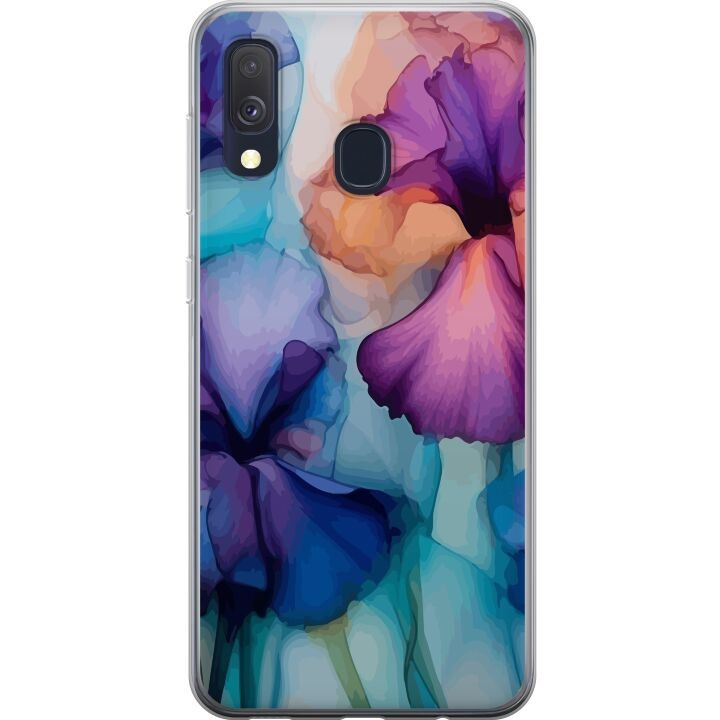 Mobile case for Samsung Galaxy A40 with Magical flowers design in the group SMARTPHONE & TABLETS / Phone cases / Samsung at TP E-commerce Nordic AB (A59474)