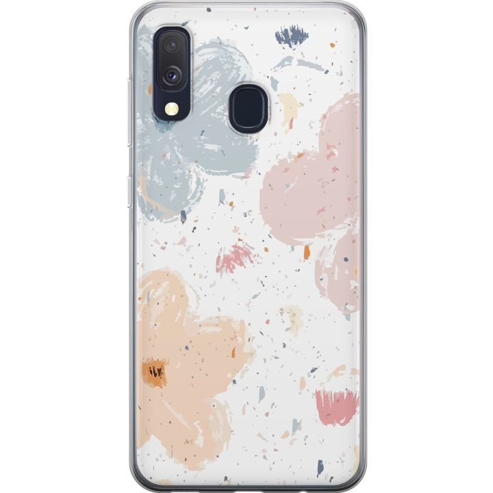 Mobile case for Samsung Galaxy A40 with Flowers design in the group SMARTPHONE & TABLETS / Phone cases / Samsung at TP E-commerce Nordic AB (A59483)