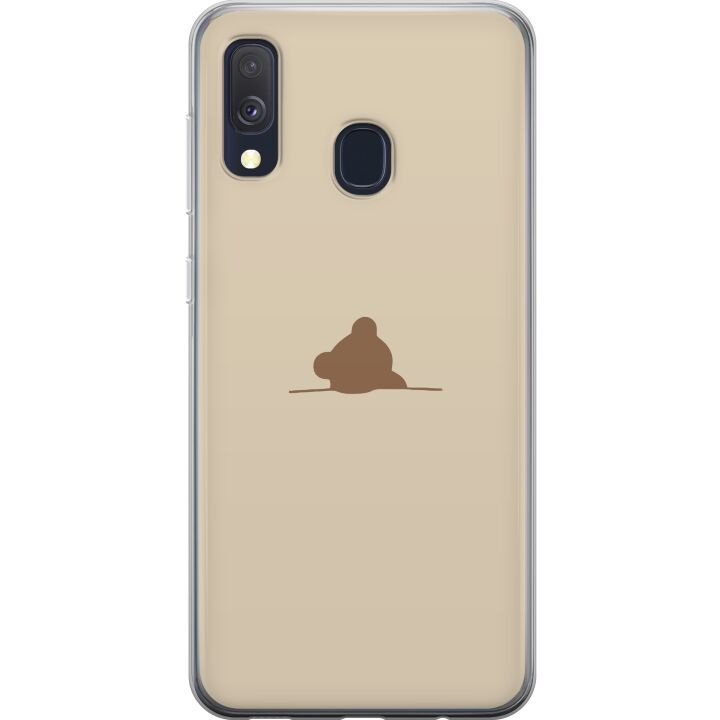 Mobile case for Samsung Galaxy A40 with Nalle design in the group SMARTPHONE & TABLETS / Phone cases / Samsung at TP E-commerce Nordic AB (A59491)