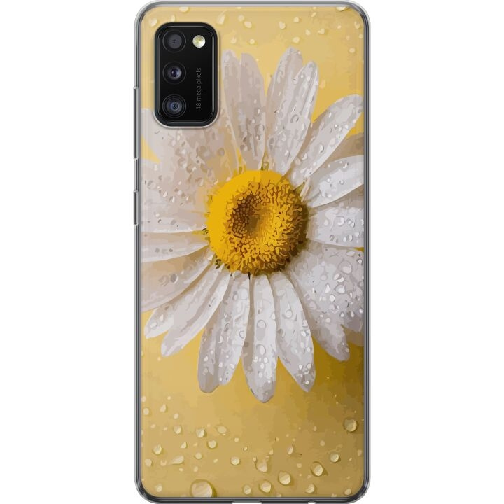 Mobile case for Samsung Galaxy A41 with Porslinsblomma design in the group SMARTPHONE & TABLETS / Phone cases / Samsung at TP E-commerce Nordic AB (A59525)