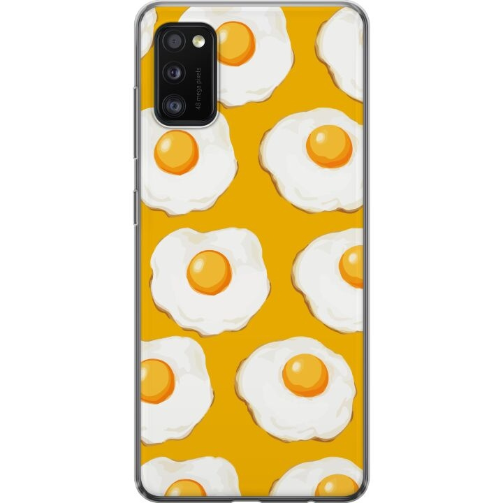 Mobile case for Samsung Galaxy A41 with Fried egg design in the group SMARTPHONE & TABLETS / Phone cases / Samsung at TP E-commerce Nordic AB (A59527)