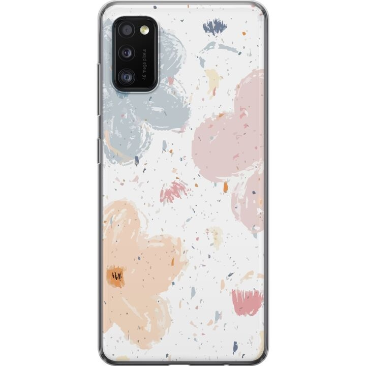 Mobile case for Samsung Galaxy A41 with Flowers design in the group SMARTPHONE & TABLETS / Phone cases / Samsung at TP E-commerce Nordic AB (A59537)