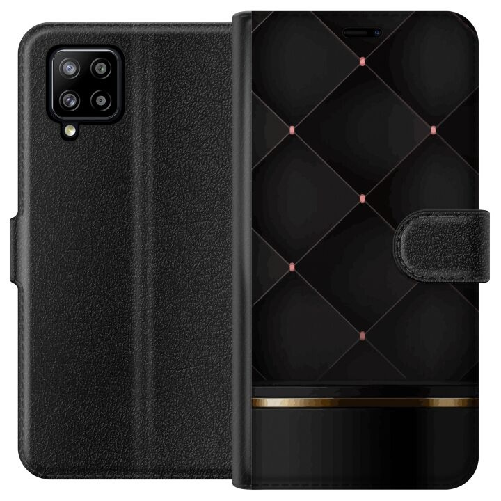 Wallet case for Samsung Galaxy A42 5G with Luxury line design in the group SMARTPHONE & TABLETS / Phone cases / Samsung at TP E-commerce Nordic AB (A59567)