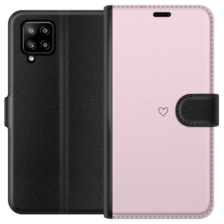 Wallet case for Samsung Galaxy A42 5G with Heart design in the group SMARTPHONE & TABLETS / Phone cases / Samsung at TP E-commerce Nordic AB (A59571)