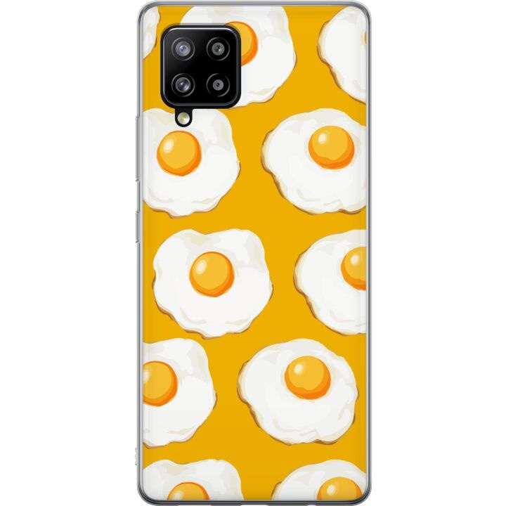 Mobile case for Samsung Galaxy A42 5G with Fried egg design in the group SMARTPHONE & TABLETS / Phone cases / Samsung at TP E-commerce Nordic AB (A59581)