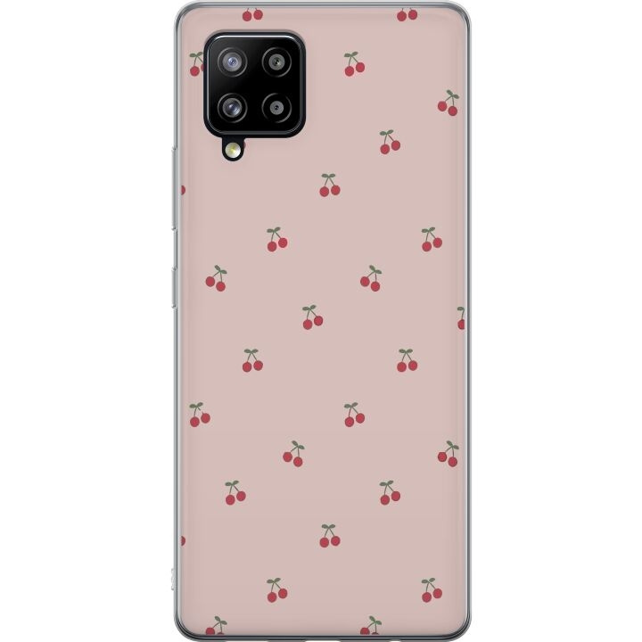 Mobile case for Samsung Galaxy A42 5G with Cherry design in the group SMARTPHONE & TABLETS / Phone cases / Samsung at TP E-commerce Nordic AB (A59586)