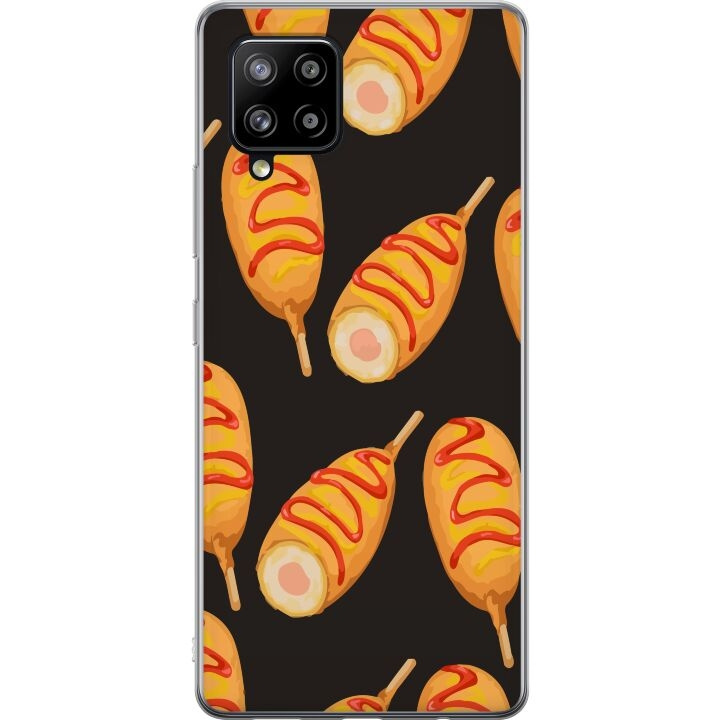 Mobile case for Samsung Galaxy A42 5G with Chicken drumstick design in the group SMARTPHONE & TABLETS / Phone cases / Samsung at TP E-commerce Nordic AB (A59588)