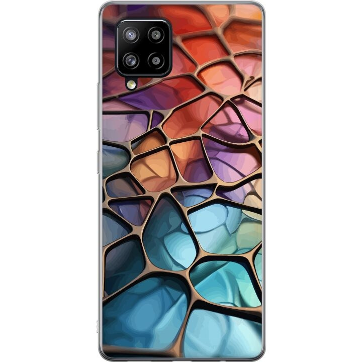 Mobile case for Samsung Galaxy A42 5G with Metallic pattern design in the group SMARTPHONE & TABLETS / Phone cases / Samsung at TP E-commerce Nordic AB (A59589)