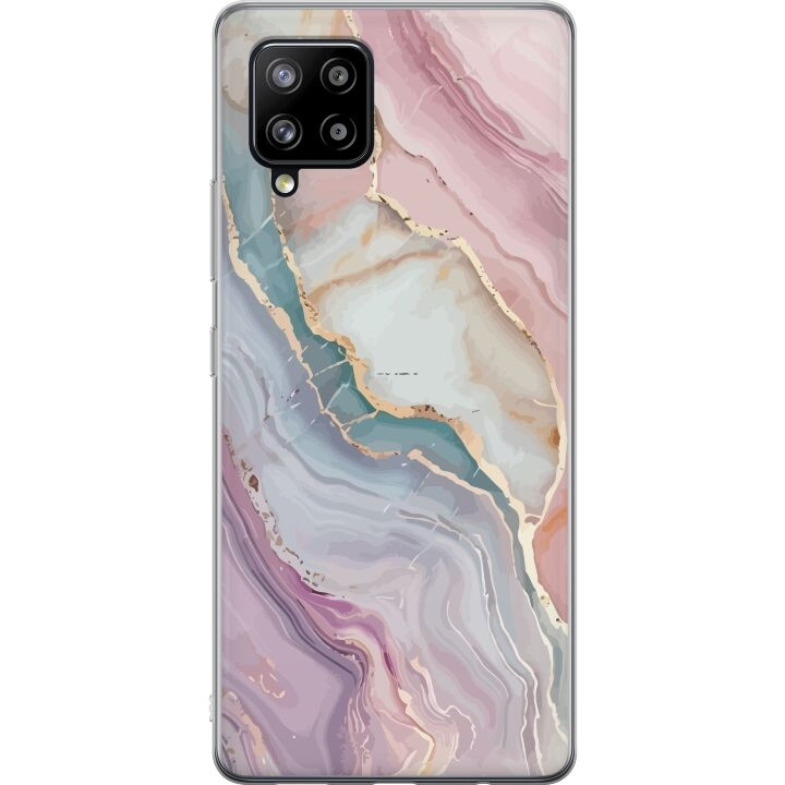 Mobile case for Samsung Galaxy A42 5G with Marble design in the group SMARTPHONE & TABLETS / Phone cases / Samsung at TP E-commerce Nordic AB (A59601)