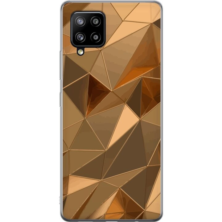 Mobile case for Samsung Galaxy A42 5G with 3D Gold design in the group SMARTPHONE & TABLETS / Phone cases / Samsung at TP E-commerce Nordic AB (A59603)