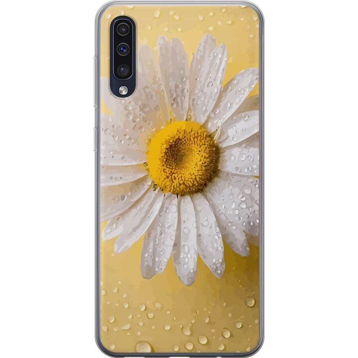 Mobile case for Samsung Galaxy A50 with Porslinsblomma design in the group SMARTPHONE & TABLETS / Phone cases / Samsung at TP E-commerce Nordic AB (A59633)