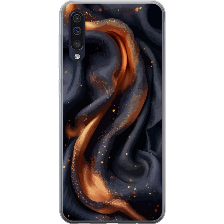 Mobile case for Samsung Galaxy A50 with Fiery silk design in the group SMARTPHONE & TABLETS / Phone cases / Samsung at TP E-commerce Nordic AB (A59634)