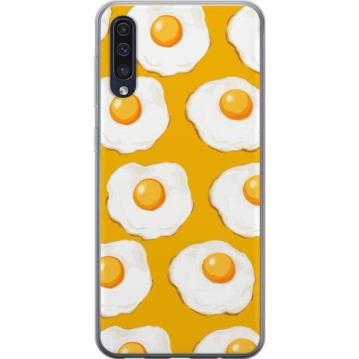 Mobile case for Samsung Galaxy A50 with Fried egg design in the group SMARTPHONE & TABLETS / Phone cases / Samsung at TP E-commerce Nordic AB (A59635)