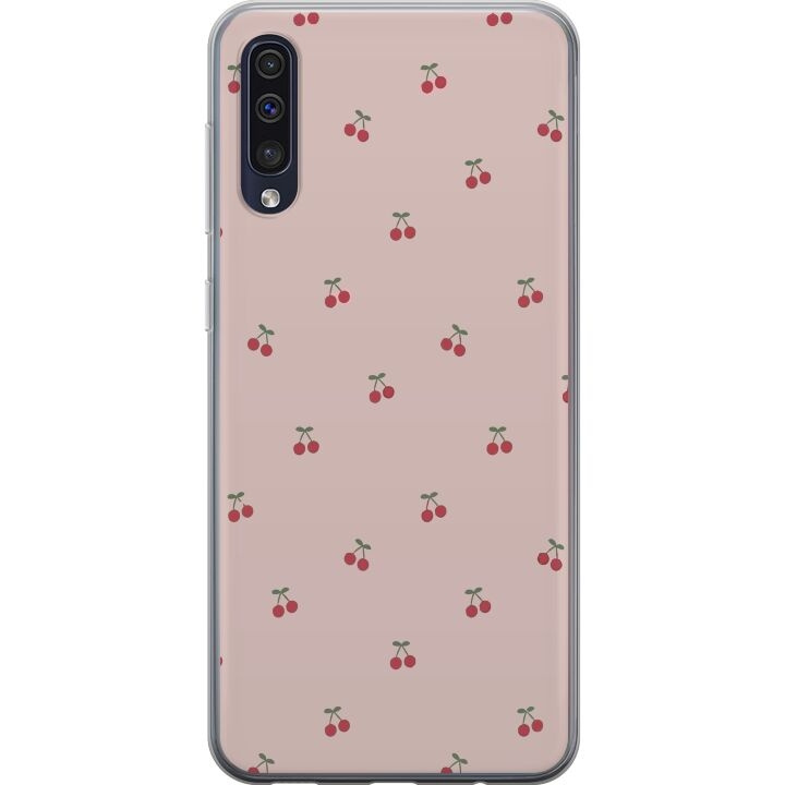 Mobile case for Samsung Galaxy A50 with Cherry design in the group SMARTPHONE & TABLETS / Phone cases / Samsung at TP E-commerce Nordic AB (A59640)