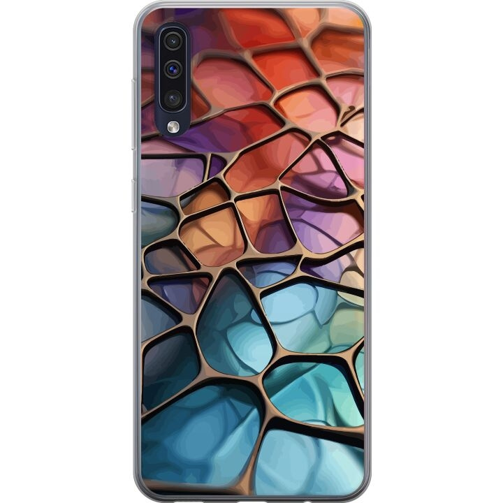 Mobile case for Samsung Galaxy A50 with Metallic pattern design in the group SMARTPHONE & TABLETS / Phone cases / Samsung at TP E-commerce Nordic AB (A59643)