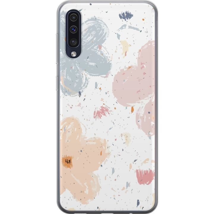 Mobile case for Samsung Galaxy A50 with Flowers design in the group SMARTPHONE & TABLETS / Phone cases / Samsung at TP E-commerce Nordic AB (A59645)