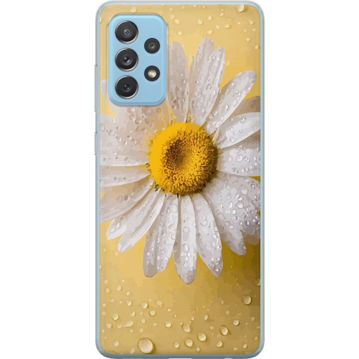 Mobile case for Samsung Galaxy A52 5G with Porslinsblomma design in the group SMARTPHONE & TABLETS / Phone cases / Samsung at TP E-commerce Nordic AB (A59741)