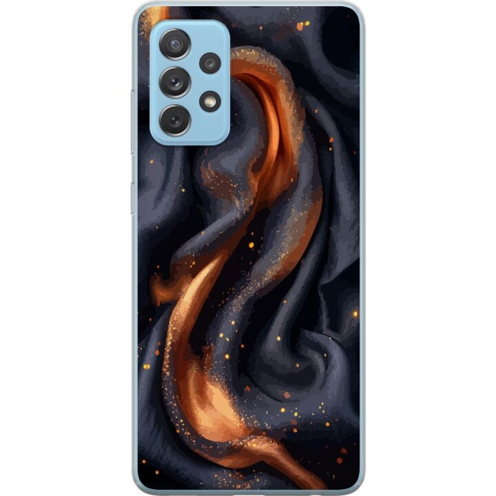 Mobile case for Samsung Galaxy A52 5G with Fiery silk design in the group SMARTPHONE & TABLETS / Phone cases / Samsung at TP E-commerce Nordic AB (A59742)