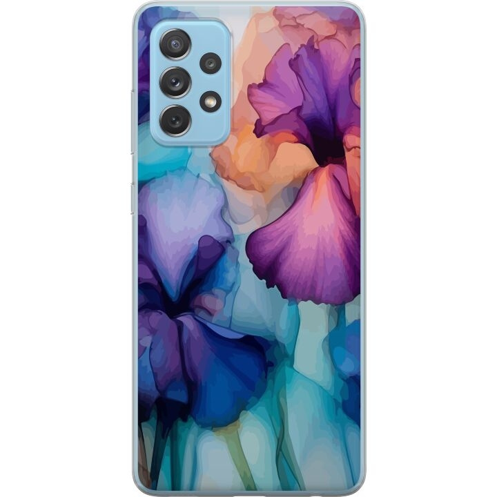 Mobile case for Samsung Galaxy A52 5G with Magical flowers design in the group SMARTPHONE & TABLETS / Phone cases / Samsung at TP E-commerce Nordic AB (A59744)