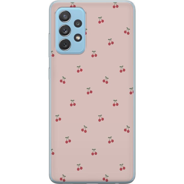 Mobile case for Samsung Galaxy A52 5G with Cherry design in the group SMARTPHONE & TABLETS / Phone cases / Samsung at TP E-commerce Nordic AB (A59748)