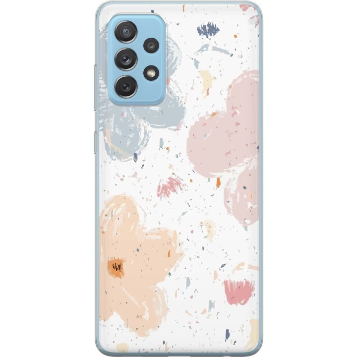 Mobile case for Samsung Galaxy A52 5G with Flowers design in the group SMARTPHONE & TABLETS / Phone cases / Samsung at TP E-commerce Nordic AB (A59753)