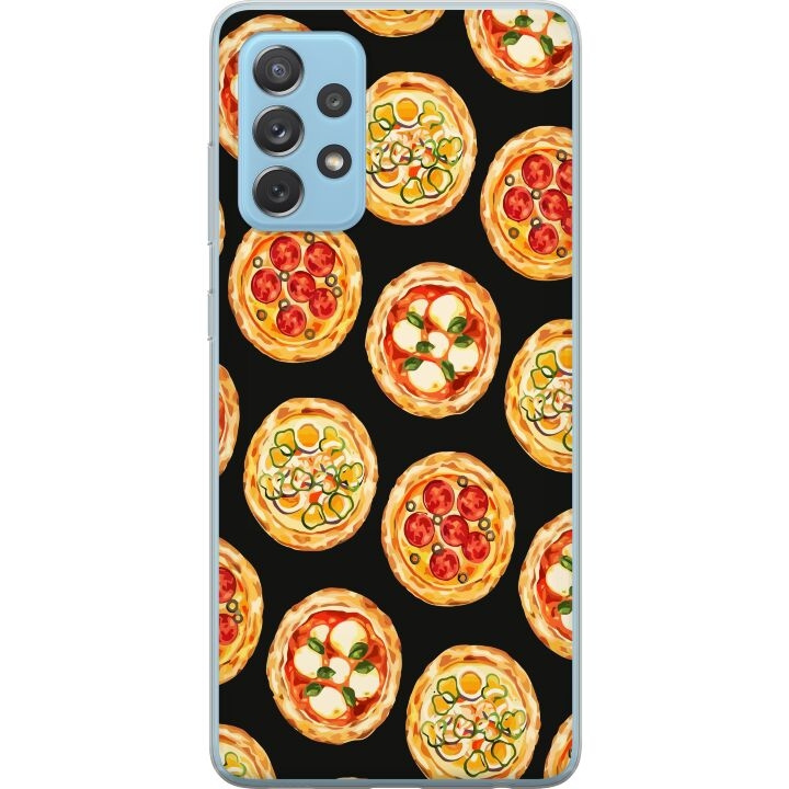 Mobile case for Samsung Galaxy A52 5G with Pizza design in the group SMARTPHONE & TABLETS / Phone cases / Samsung at TP E-commerce Nordic AB (A59754)