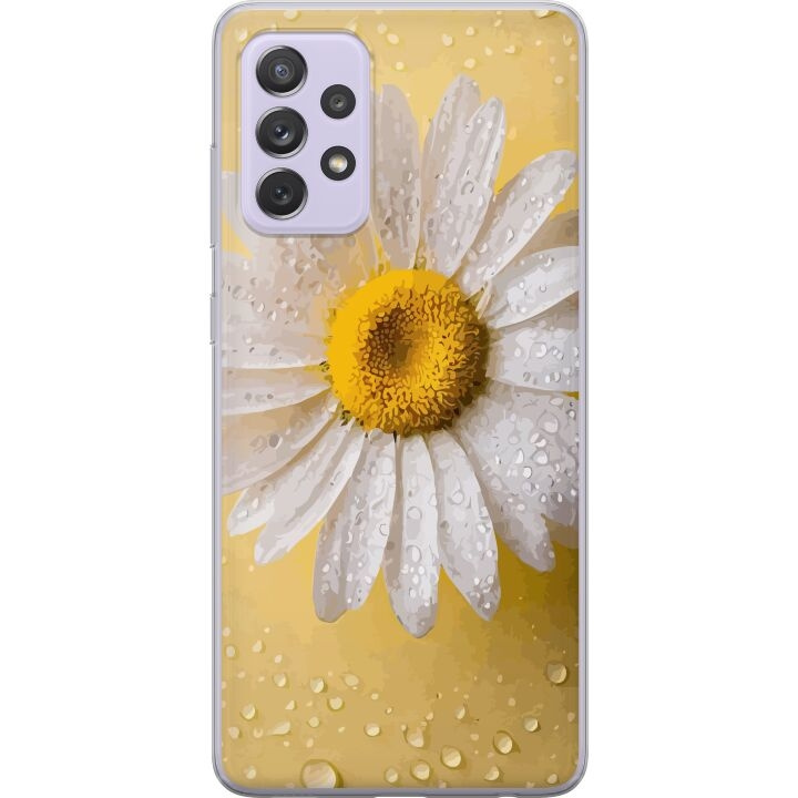 Mobile case for Samsung Galaxy A52s 5G with Porslinsblomma design in the group SMARTPHONE & TABLETS / Phone cases / Samsung at TP E-commerce Nordic AB (A59795)