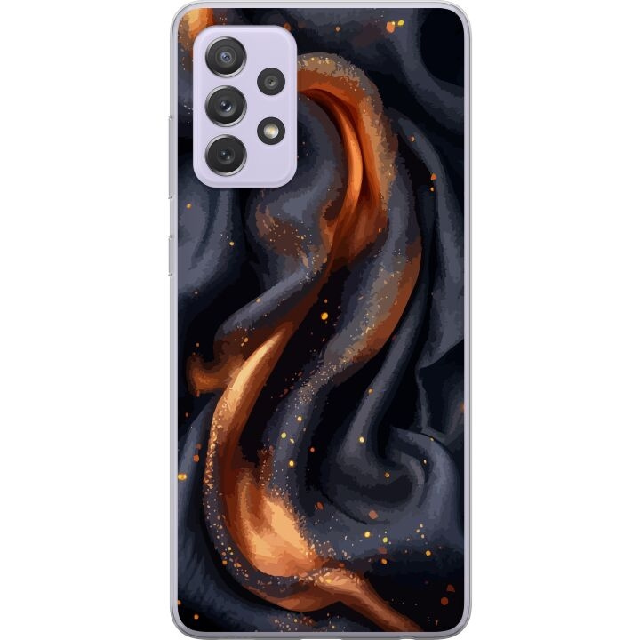 Mobile case for Samsung Galaxy A52s 5G with Fiery silk design in the group SMARTPHONE & TABLETS / Phone cases / Samsung at TP E-commerce Nordic AB (A59796)