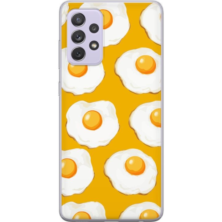 Mobile case for Samsung Galaxy A52s 5G with Fried egg design in the group SMARTPHONE & TABLETS / Phone cases / Samsung at TP E-commerce Nordic AB (A59797)