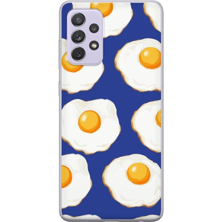 Mobile case for Samsung Galaxy A52s 5G with Fried eggs design in the group SMARTPHONE & TABLETS / Phone cases / Samsung at TP E-commerce Nordic AB (A59801)