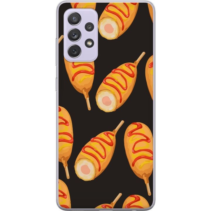 Mobile case for Samsung Galaxy A52s 5G with Chicken drumstick design in the group SMARTPHONE & TABLETS / Phone cases / Samsung at TP E-commerce Nordic AB (A59804)