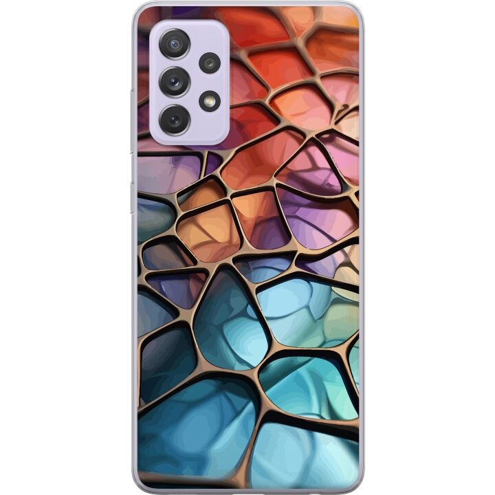 Mobile case for Samsung Galaxy A52s 5G with Metallic pattern design in the group SMARTPHONE & TABLETS / Phone cases / Samsung at TP E-commerce Nordic AB (A59805)