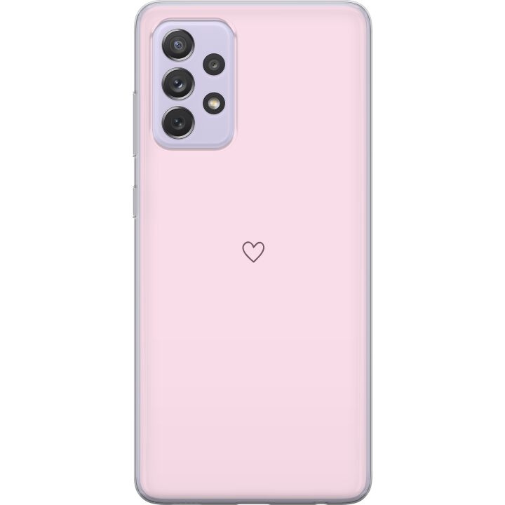 Mobile case for Samsung Galaxy A52s 5G with Heart design in the group SMARTPHONE & TABLETS / Phone cases / Samsung at TP E-commerce Nordic AB (A59814)