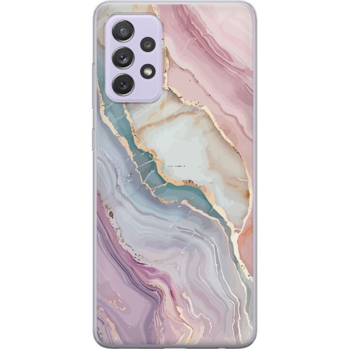 Mobile case for Samsung Galaxy A52s 5G with Marble design in the group SMARTPHONE & TABLETS / Phone cases / Samsung at TP E-commerce Nordic AB (A59817)